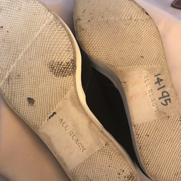 Pointy Toe Suede & Patent Leather Flats. - Picture 7 of 11